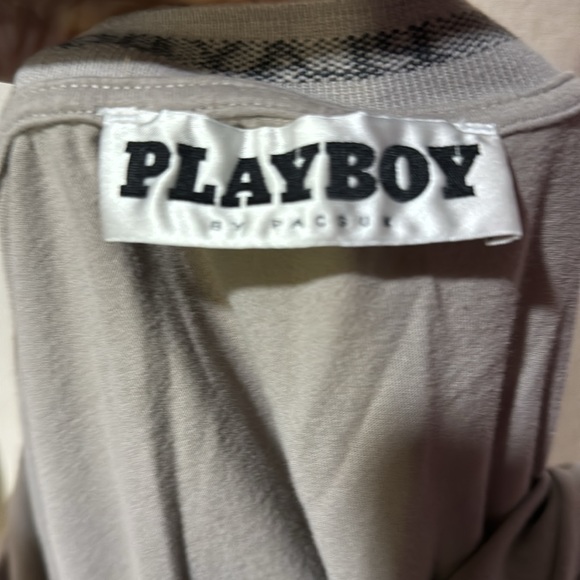 Pacsun Playboy Medium 100% Cotton Long Sleeve Top - Picture 4 of 4